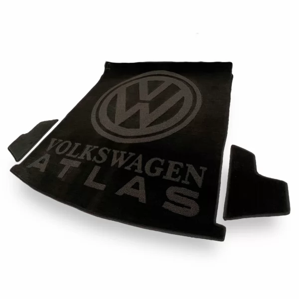 Килимки багажнику текстильні (7 місць) (повнорозмір.) VW (ФольксВаген) Atlas (2016-2020) - 2