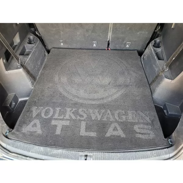 Килимки багажнику текстильні (7 місць) (повнорозмір.) VW (ФольксВаген) Atlas (2016-2020) - 4