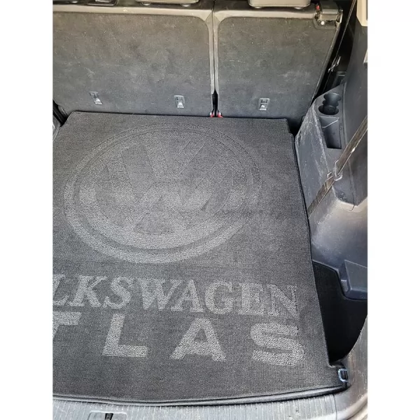 Килимки багажнику текстильні (7 місць) (повнорозмір.) VW (ФольксВаген) Atlas (2016-2020) - 6