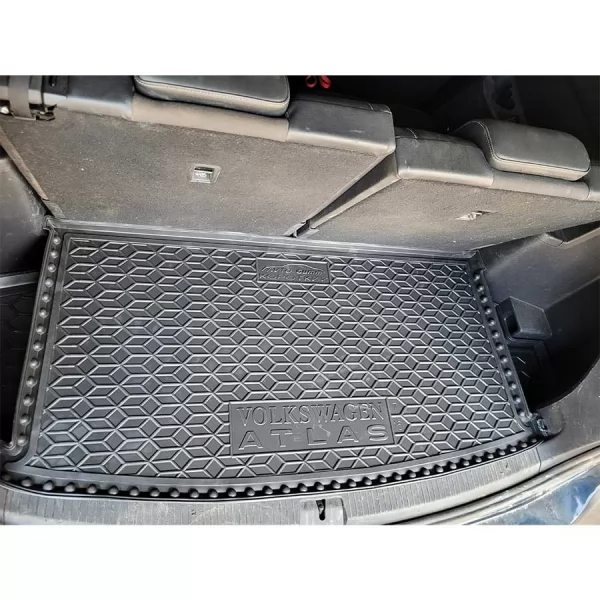 Килимки багажнику поліуретанові (7 місць) (корот.) VW (ФольксВаген) Atlas (2016-2020)