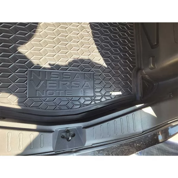 Polyurethane trunk mats NISSAN Versa Note (2013-2019) - 4