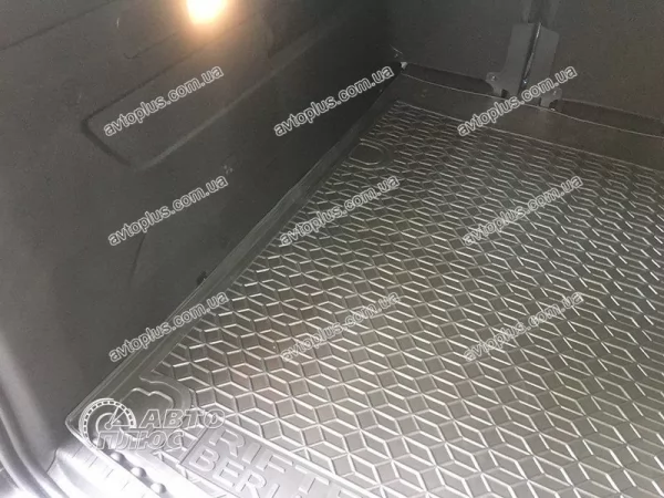 Килимки багажнику поліуретанові CITROЁN (Сітроен) Berlingo (2019>) №2 (без підлокітника) - 1