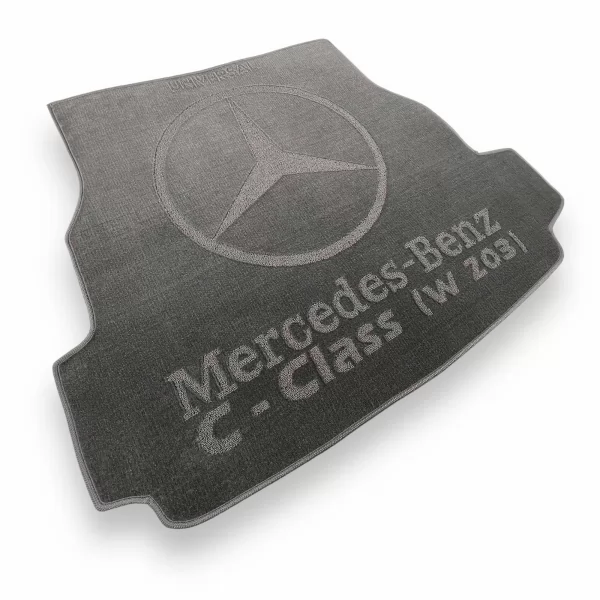 Килимки багажнику текстильні MERCEDES (Мерседес) C - class (W203) (2000-2006)