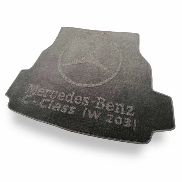 Textile trunk mats MERCEDES C - class (W203) (2000-2006) - 2