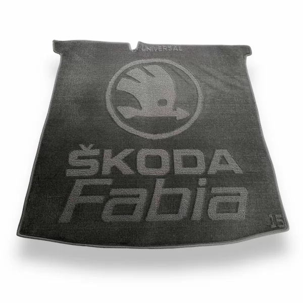 Килимки багажнику текстильні SKODA (Шкода) Fabia lll (2015>) - 1