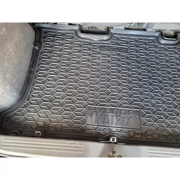 Килимки багажнику поліуретанові HYUNDAI (Хюндай) Matrix (2007>) - 3