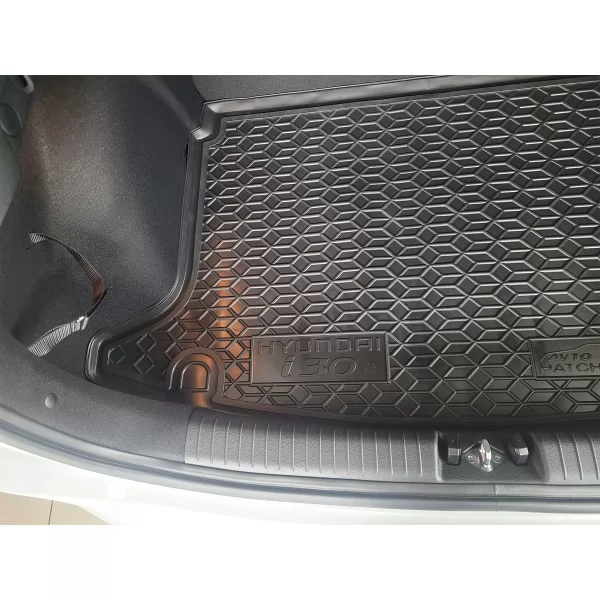 Килимки багажнику поліуретанові 2023 хетчбек HYUNDAI (Хюндай) i - 30 (2017>) - 1