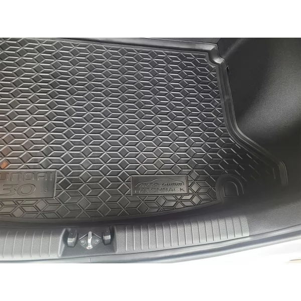 Килимки багажнику поліуретанові 2023 хетчбек HYUNDAI (Хюндай) i - 30 (2017>) - 2