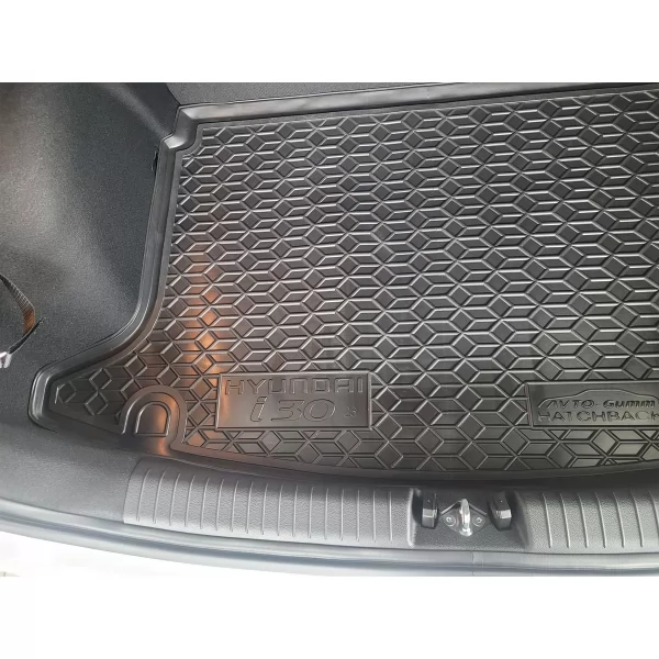 Килимки багажнику поліуретанові 2023 хетчбек HYUNDAI (Хюндай) i - 30 (2017>) - 3