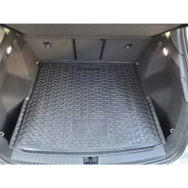 Килимки багажнику поліуретанові верхня полка AUDI (Ауді) Q4 e-tron (2021>)  - 7
