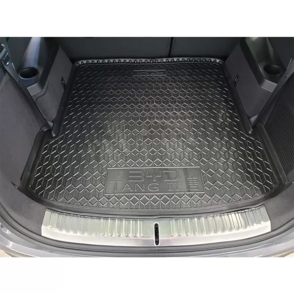 Килимки багажнику поліуретанові BYD (БіАйДі) Tang 2 EV (2018>) (6/7місць) - 1