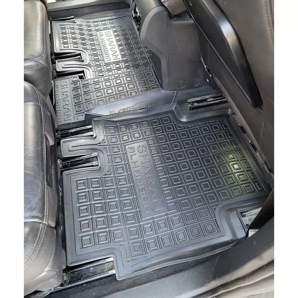 Polyurethane interior mats SEAT Alhambra (2010>) - 6