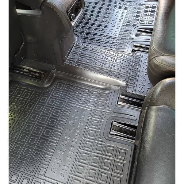 Polyurethane interior mats SEAT Alhambra (2010>) - 8