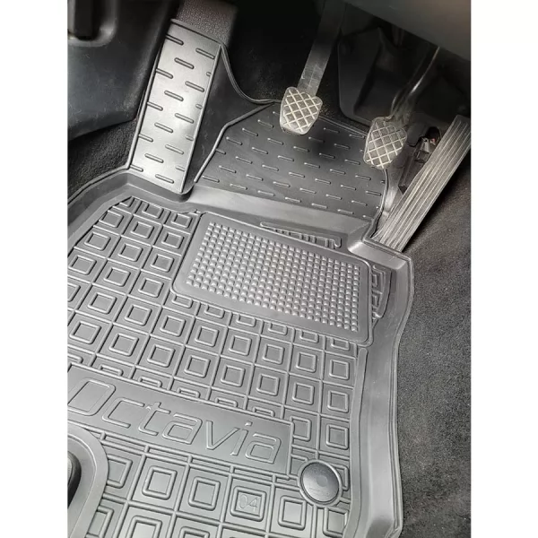 Килимки салону поліуретанові водій 3D SKODA (Шкода) Octavia A5 (2004-2012) - 5