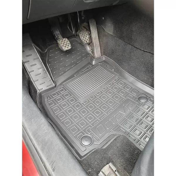 Килимки салону поліуретанові водій 3D SKODA (Шкода) Octavia A5 (2004-2012) - 9