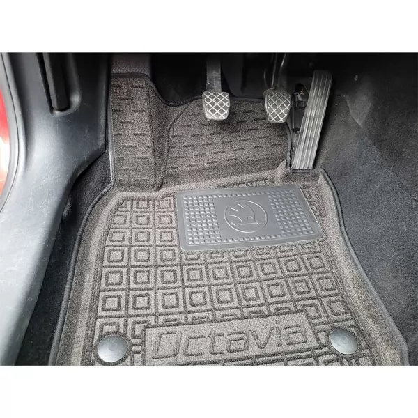Килимки салону Hybrid водій 3D SKODA (Шкода) Octavia A5 (2004-2012) - 6