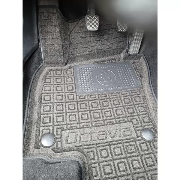 Килимки салону Hybrid водій 3D SKODA (Шкода) Octavia A5 (2004-2012) - 9