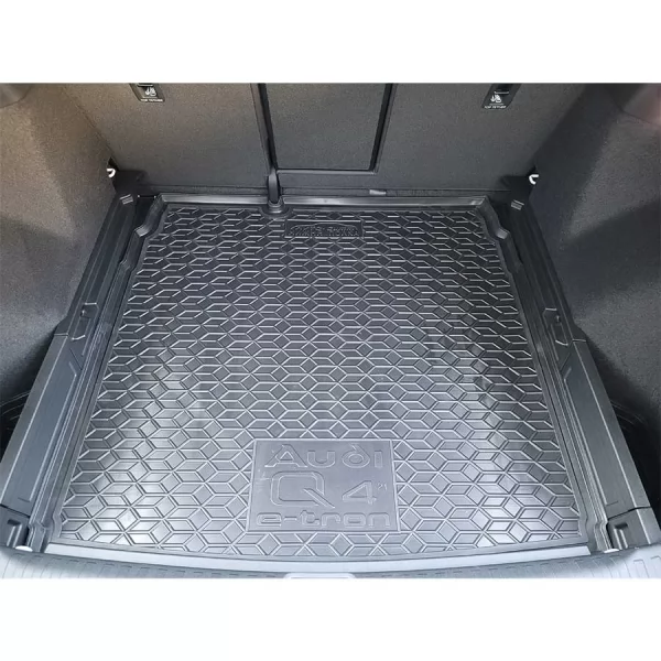Polyurethane trunk mats нижня полка AUDI Q4 e-tron (2021>)  - 1