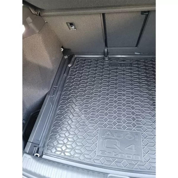 Polyurethane trunk mats нижня полка AUDI Q4 e-tron (2021>)  - 3
