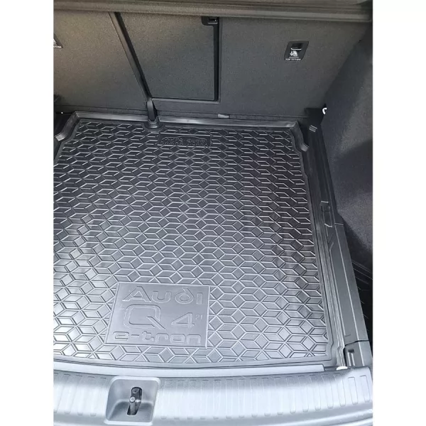 Polyurethane trunk mats нижня полка AUDI Q4 e-tron (2021>)  - 4