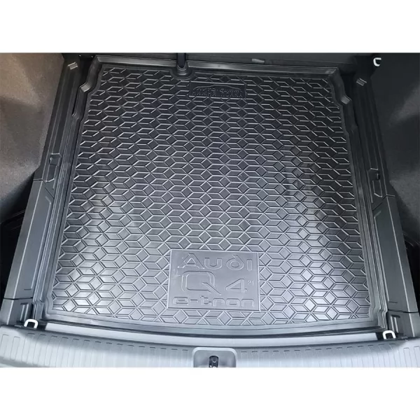 Polyurethane trunk mats нижня полка AUDI Q4 e-tron (2021>)  - 9
