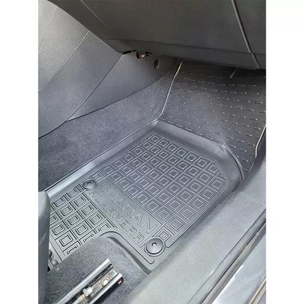 Килимки салону поліуретанові VW (ФольксВаген) Sharan (2010>) (5місць) - 4