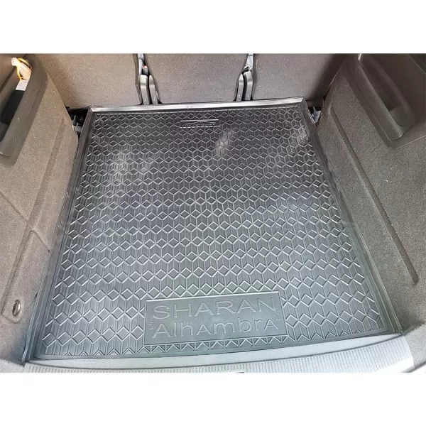 Килимки багажнику поліуретанові VW (ФольксВаген) Sharan (2010>) (5місць)