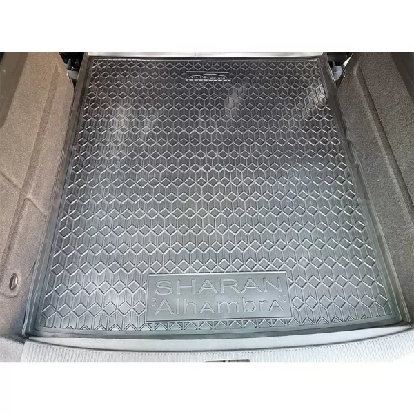 Килимки багажнику поліуретанові VW (ФольксВаген) Sharan (2010>) (5місць) - 2