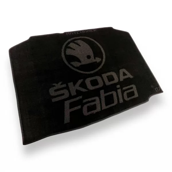 Килимки багажнику текстильні хетчбек      SKODA (Шкода) Fabia ll (2007>)
