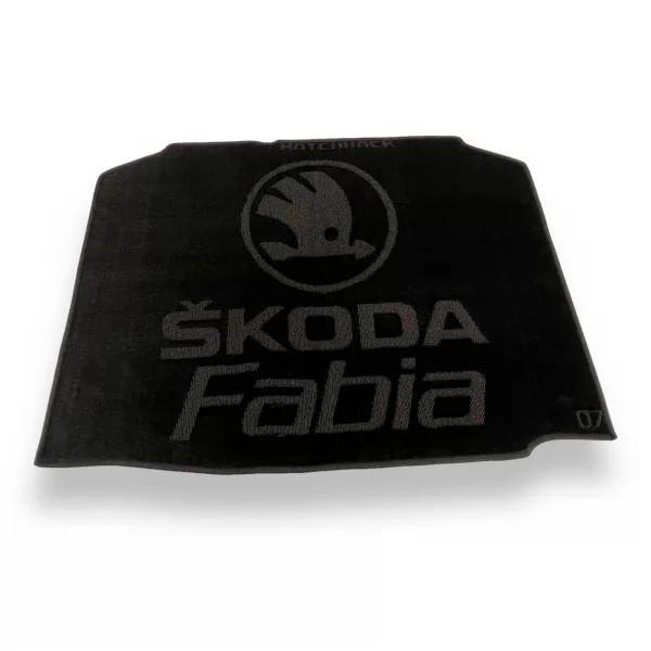 Килимки багажнику текстильні хетчбек      SKODA (Шкода) Fabia ll (2007>) - 1