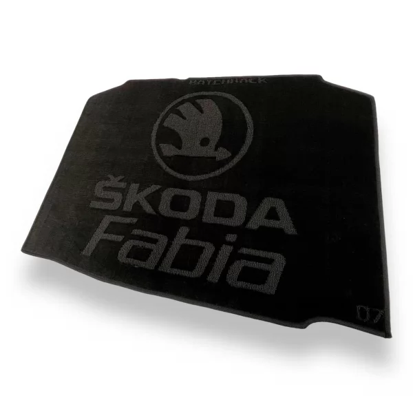 Килимки багажнику текстильні хетчбек      SKODA (Шкода) Fabia ll (2007>) - 2