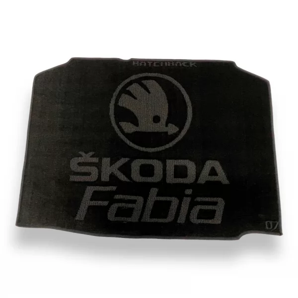 Килимки багажнику текстильні хетчбек      SKODA (Шкода) Fabia ll (2007>) - 3