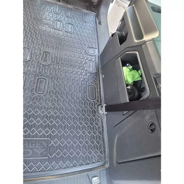 Килимки багажнику поліуретанові VW (ФольксВаген) Caddy MAXI (2021) (7м)▬ Багажник  - 3