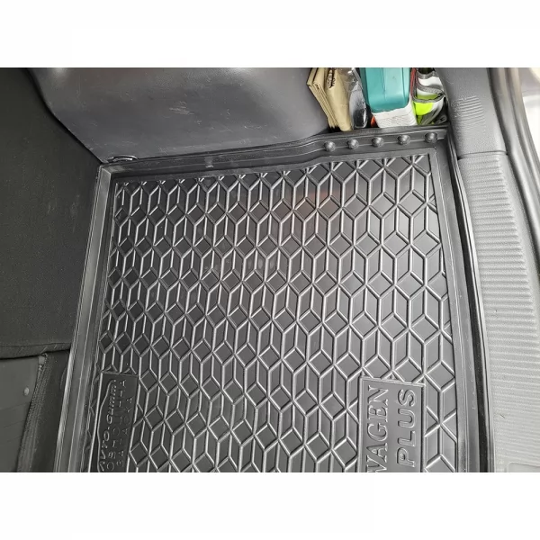 Килимки багажнику поліуретанові VW (ФольксВаген) Golf PLUS   - 4