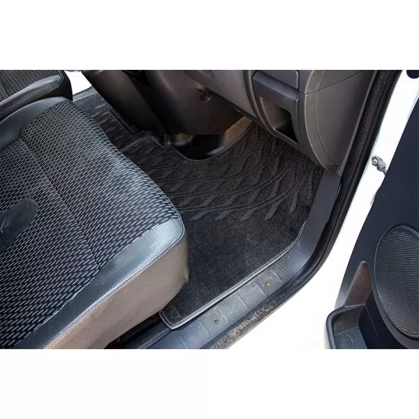 Textile interior mats