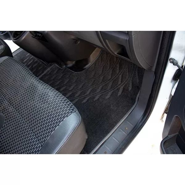 Textile interior mats