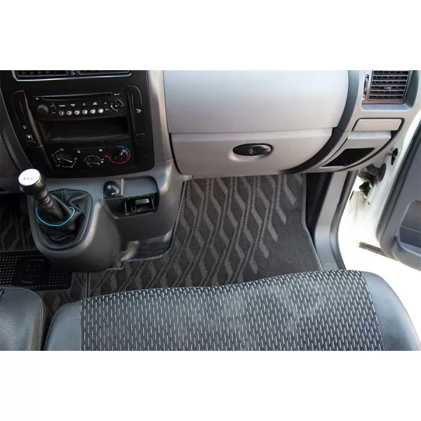 Textile interior mats