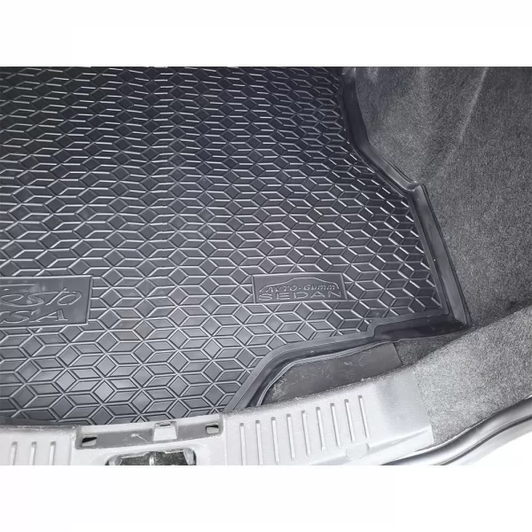 Polyurethane trunk mats FORD Fiesta (2010>) sedan (USA)  - 2