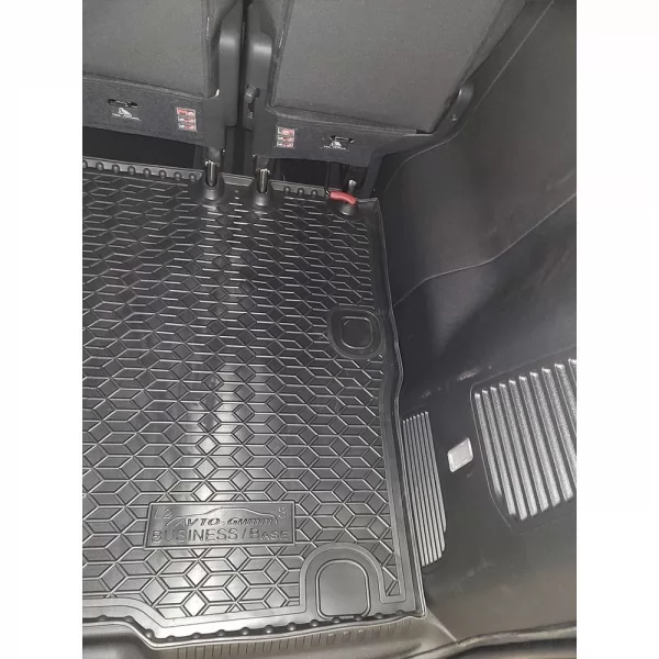 Килимки багажнику поліуретанові OPEL (Опель) Zafira Life (2019-) (2-3-й ряд) BUSINESS (Base) (8м) - 3