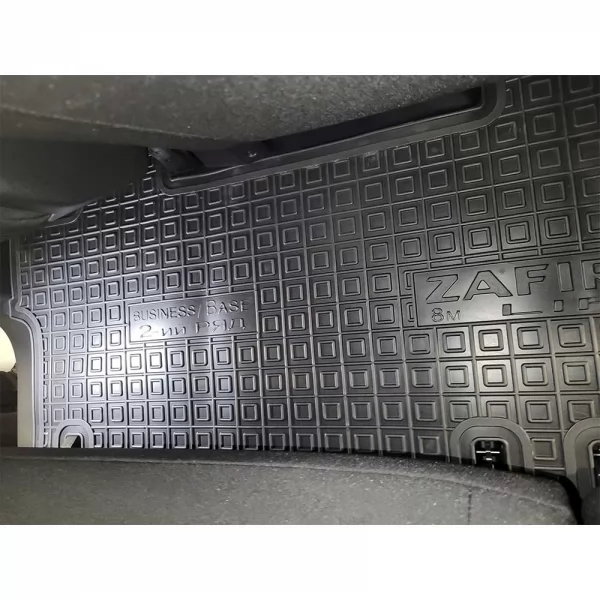 Килимки салону поліуретанові (2-й ряд)  OPEL (Опель) Zafira Life (2019-) (2-3-й ряд) BUSINESS (Base) (8м)