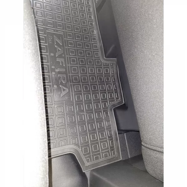 Килимки салону поліуретанові (2-й ряд)  OPEL (Опель) Zafira Life (2019-) (2-3-й ряд) BUSINESS (Base) (8м) - 3