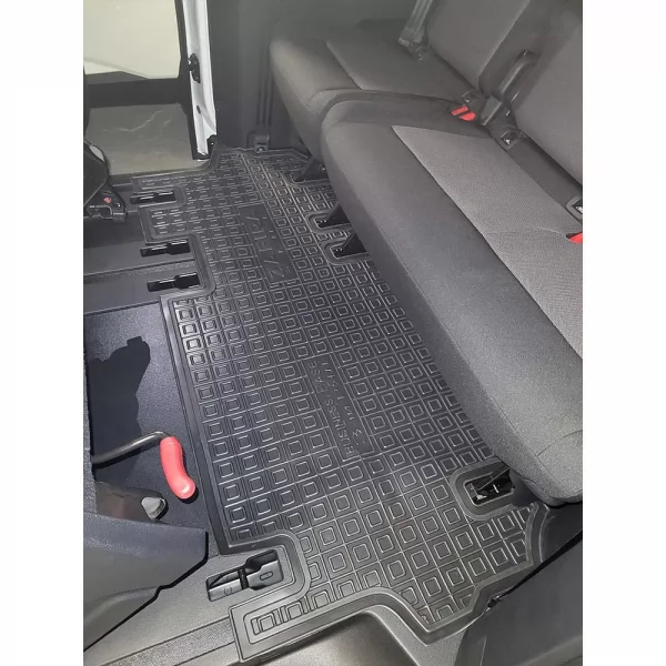 Килимки салону поліуретанові (3-й ряд) OPEL (Опель) Zafira Life (2019-) (2-3-й ряд) BUSINESS (Base) (8м)