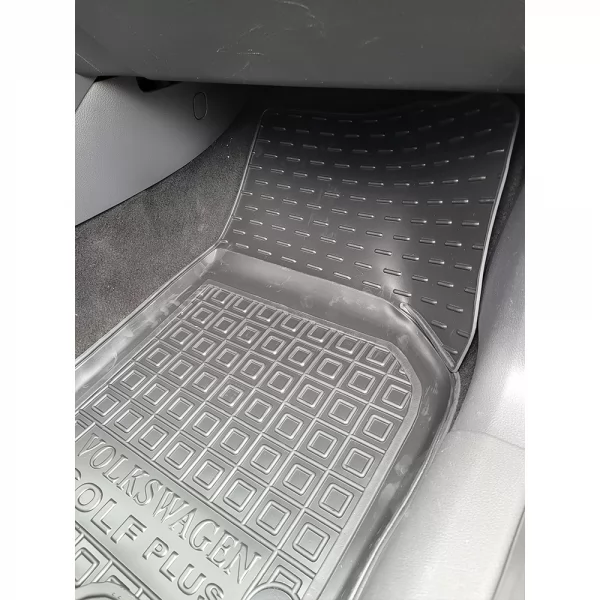 Килимки салону поліуретанові _ VW (ФольксВаген) Golf PLUS   - 9