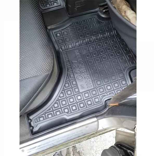 Килимки салону поліуретанові MITSUBISHI (Міцубісі) L 200 DoubleCab (1996-2006) - 5