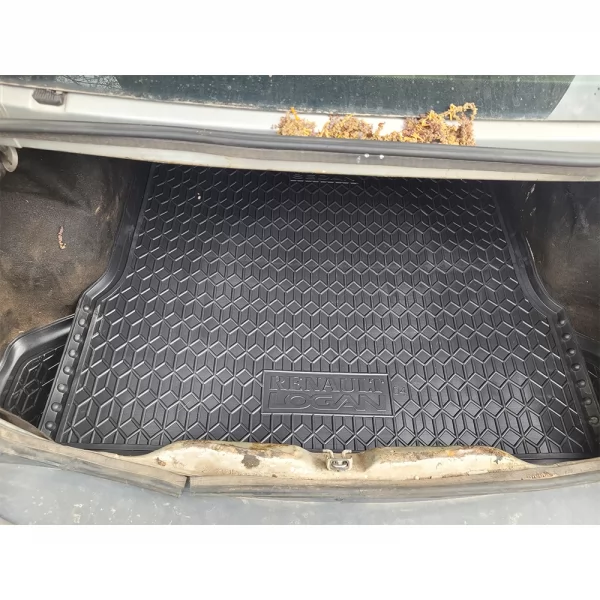 Килимки в багажнику поліуретанові седан RENAULT (Рено) Logan (2004-2012) sedan - 7