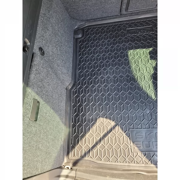 Килимки багажнику поліуретанові універсал  SKODA (Шкода) SuperB (2008>) - 3