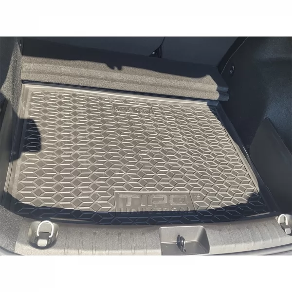 Polyurethane trunk mats bottom shelf FIAT TIPO (2019>) універсал  - 4