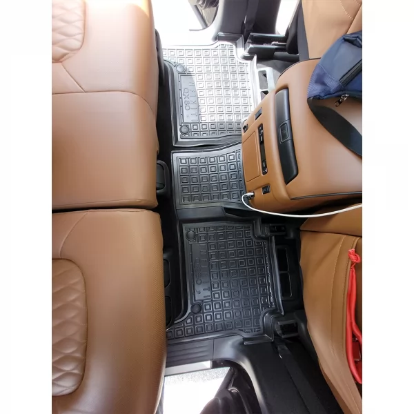 Polyurethane interior mats INFINITI Z62 (QX80) (2018-) (5-7місць) - 7