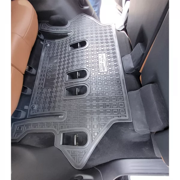 Килимки салону поліуретанові 3ряд INFINITI (Інфініті) Z62 (QX80) (2018-) (5-7місць) - 2