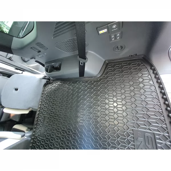 Килимки багажнику поліуретанові (6місць) (великий) KIA (КІА) EV9-(6місць) - 3